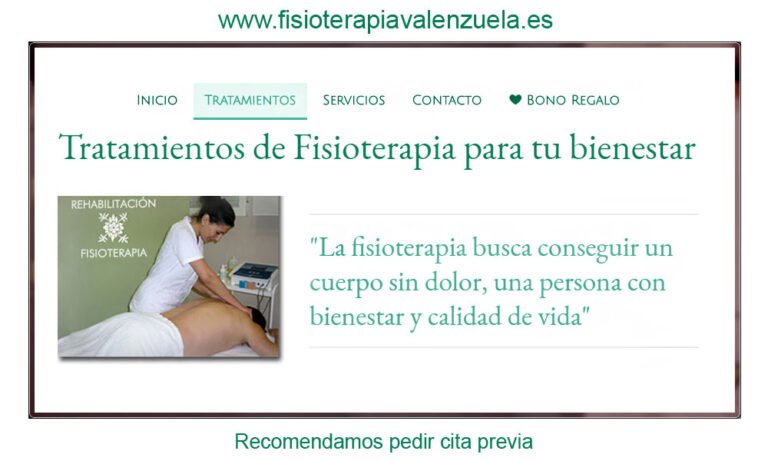 Cristina en Fisioterapia Valenzuela, Atarfe