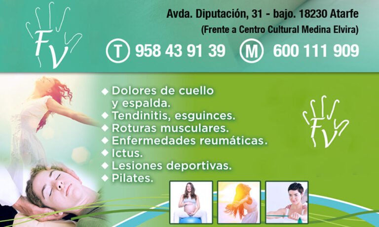 Servicios de fisioterapia en Atarfe