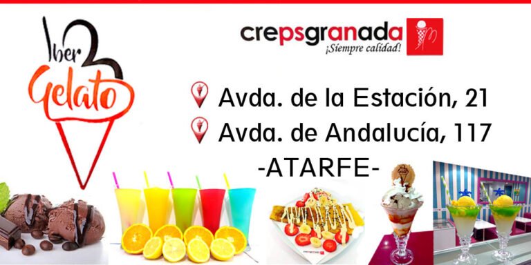 2 heladerías Ibergelato en Atarfe 2 heladerías Ibergelato en Atarfe