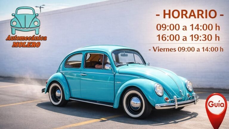 Horario Automecánica Molero Horario Automecánica Molero