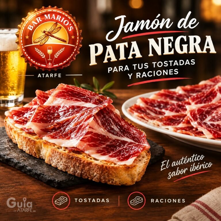 Jamón Patanegra desayunos y raciones